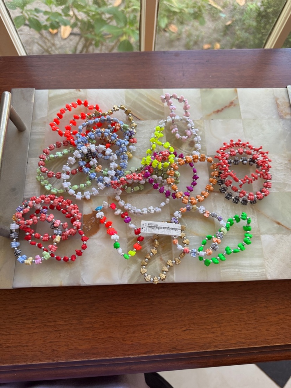 Colorful Assorted ANIMAL  Stretch Bracelets - Multicolor.  OSFA..